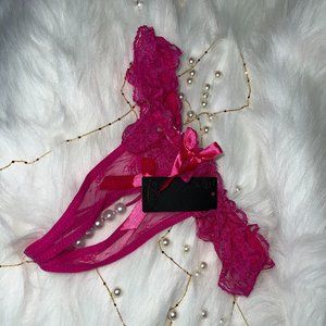 sexy pearl lingerie thong for women